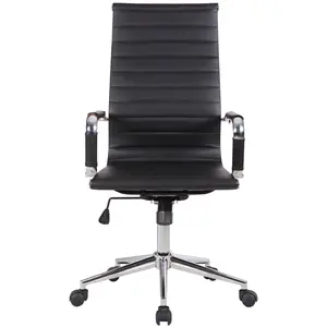 Заводская цена, офисное кресло с высокой спинкой, офисное кресло из искусственной кожи, офисная мебель, регулируемое кожаное кресло