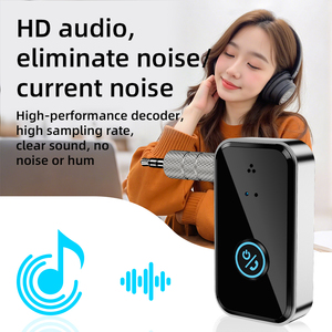 <span class=keywords><strong>Kit</strong></span> <span class=keywords><strong>voiture</strong></span> BT avec logo personnalisé, nouveau design, <span class=keywords><strong>musique</strong></span> portable, récepteur audio stéréo sans fil, émetteur-récepteur BT 5.3 pour téléphone - Product Image 3