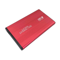 Adattatore Portatile in Alluminio per Disco Rigido Esterno da 2,5 Pollici, Custodia USB 3.0 per HDD
