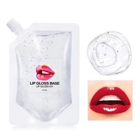 Flacon vide en plastique transparent haute pigmentation pour baume à lèvres, crème de base, cosmétiques en vrac recyclables, utilisé pour le rouge à lèvres et les soins anti-rides