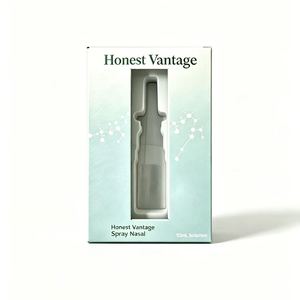 Honest Vantage High Quality Customize Logo Nasal Spray <b>Magnetic</b> <b>box</b> Packaging Paper Gift <b>Box</b> with EVA Sponge Insert and Window - Product Image 2