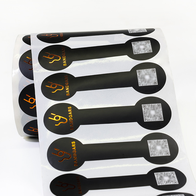 Custom Waterproof Sticky Beverage Jam Honey Glass Bottle Product Brand logo QR Code Packaging Label Stickers for Food Packaging