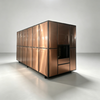Machine de crémation humaine de style américain certifiée CE avec construction en maçonnerie pour les services funéraires