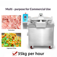 Machine de préparation alimentaire sanitaire de qualité alimentaire, durable, facile à nettoyer, stable, pour hacher, broyer, couper en dés, et préparer les garnitures de raviolis et de pains.