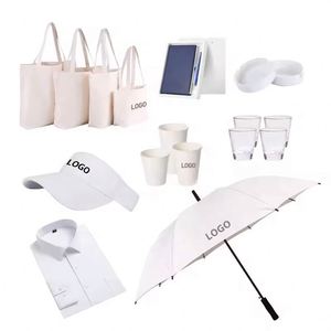 Merchandise Custom logo Sublimation <b>Blank</b> Cap Shirt <b>Journal</b> Notebook Promotion Corporate Souvenir Business Gift Set Item - Product Image 2