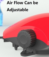 Pompe à air d'aération double sortie en plastique Jeneca 3,5 W pour aquarium, bassin, jardinage hydroponique – Durable, silencieuse, intérieur/extérieur