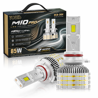 Phares de voiture YOBIS M10 Super Haute Puissance 12V 170W 18000lm Ampoules LED Faro H1 H7 9005 9006 H11 H4 Phare LED