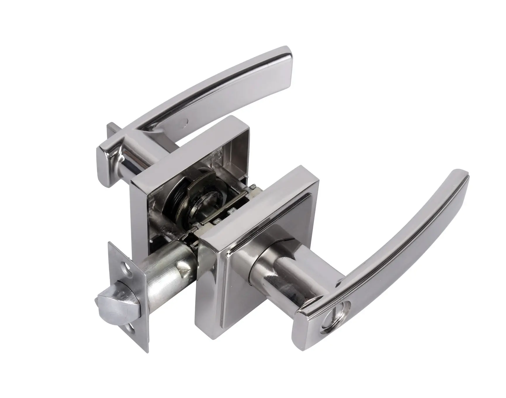 Factory Price Heavy Duty Tubular Construction Lever Lock Zinc Alloy Entrance/privacy/passage Handle Door Lock