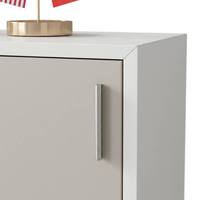 Archivador de Oficina Moderno de Madera Maciza con 4 Cajones - Diseño Modular Independiente y Duradero