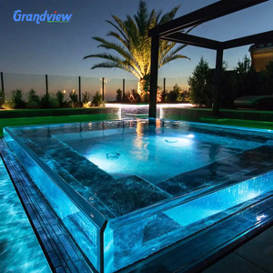 <span class=keywords><strong>Piscina</strong></span> sin fin <span class=keywords><strong>de</strong></span> panel acrílico transparente <span class=keywords><strong>de</strong></span> gran tamaño transparente <span class=keywords><strong>de</strong></span> alta calidad - Product Image 1