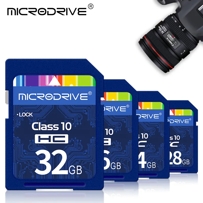 SD Card 128MB 512MB 2GB 4GB 8GB 16GB 32GB 64g 128GB 256GB 512GB Full Size Normal SDHC/SDXC SD Cards flash Memory Card for Camera