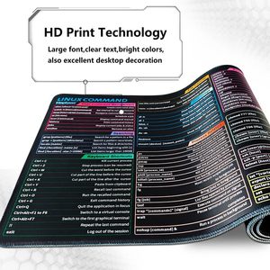 Bureau raccourci tapis de souris grand tapis de souris étanche à l'eau personnalisable Excel tapis de souris tapis de souris en caoutchouc antidérapant - Product Image 4