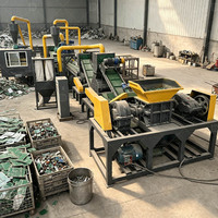 Usine de recyclage de cartes électroniques de déchets informatiques à fonctionnement entièrement automatique, machine de démontage de circuits imprimés (PCB) pour déchets électroniques, technologie avancée