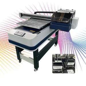 Zunsunjet 디지털 산업용 크기 UV 프린터 인쇄 기계 부품 스테인레스 스틸 열쇠 고리 용 UV 프린터