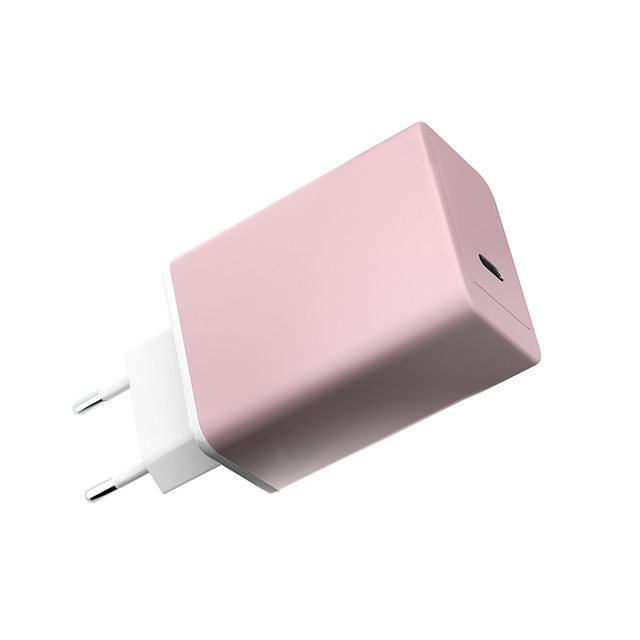 45W PD Type-C Power Supply Adapter with 1 USB + 2 Type-C Ports Fast Charger for Travel