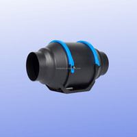 Ventilateur de gaine en ligne à flux mixte pour la ventilation circulaire de l'air intérieur