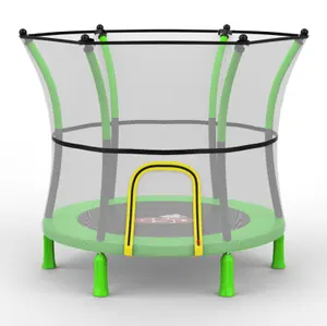 Factory Price Mini Trampoline Indoor Safe Net Rebounder 6ft Trampoline For Children bungee trampoline