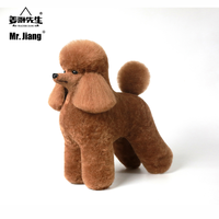 Perruques de pratique de toilettage Mr.Jiang Ram (modules de poils complets-sans modèle de base)-Système d'entraînement de beauté pour animaux de compagnie