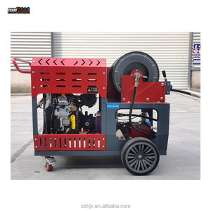 Lavadora a presión de chorro de gasolina con Control remoto, limpiador de serpiente de drenaje, máquina de chorro de costura con <span class=keywords><strong>manguera</strong></span> de alta presión - Product Image 3