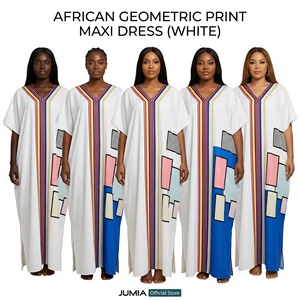 Ensemble deux pièces brodé Bazin Riche pour femme, <span class=keywords><strong>robe</strong></span> africaine avec foulard, style nigérian et ghanéen, tendance - Product Image 5