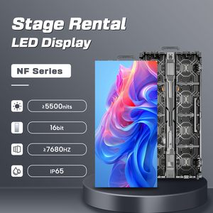 หน้าจอ LED สีเต็มรูปแบบ P4.81 ความละเอียด 4K กันน้ำ ความสว่าง 800 นิต HDR10+ สำหรับใช้งานภายในอาคาร เหมาะสำหรับงานฉลองครบรอบ ผนังวิดีโอ LED รุ่น NF20 Di - Product Image 3