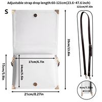 Drop Shipping Sac à main en cuir PU sur le thème de la Bible pour les amoureux de la littérature Sac à bandoulière idéal pour cadeau de la Bible