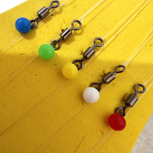 Micro-Object 5 <span class=keywords><strong>Set</strong></span> Fly Hook Line Cebo de boca amartillado Semillas de melón Lentejuelas Cebo de rayas blancas para lagos de - Product Image 3