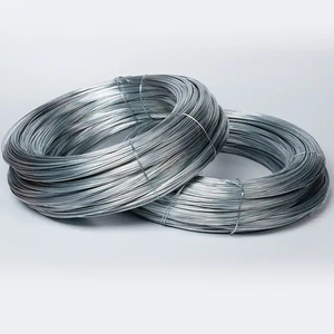 Filo di acciaio zincato Shandong 0.8-4.5mm, calibro 16 e 18, per legature metalliche, filo lucido per appendiabiti - Product Image 1
