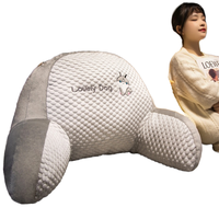 Oreiller de lecture de camping en polyester non toxique avec dossier Oreiller de voyage extérieur portable en vrac Logo personnalisé OEM en gros