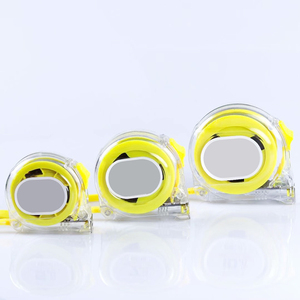 Vỏ Trong Suốt 3M 5M 7.5M 10 Mét Đai Kẹp Và Dừng Băng Đo Thép Di Động - Product Image 1