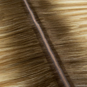 Stock russe Invisible trame extensions de cheveux humains avec trous double onglet Double dessiné cheveux vierges XO peau trou trame extensions - Product Image 2