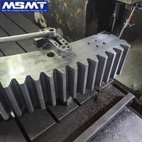 Grande roue d'engrenage de transmission en acier forgé 42CrMo, hélicoïdale et droite, sur mesure, pour réducteur industriel, usine OEM