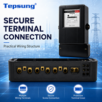Tepsung DT862 Meter Listrik Tiga Fasa Empat Kawat Bahan Bakelite Kelas Akurasi 2 Tampilan Analog 60/125A 50/60Hz