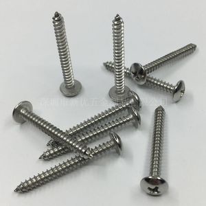 <b>M3</b> M4 M5 M6 201 Stainless Steel Phillips Head Self Tapping <b>Screws</b> Flat Round Head Metric Right Hand Class 4.8 Metal Use - Product Image 5