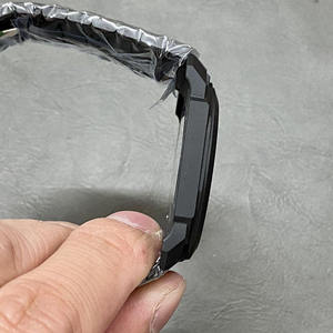 BV-Style 7mm Ultra-Thin Unisex All-Black Titanium Sapphire Crystal Mechanical ETA Movement 3BAR Waterproof 'Black <b>Watch</b> <b>Watch</b> - Product Image 6