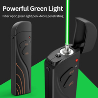 Stylo laser vert à fibre optique KaiTeng B3G 15mW 40km monomode 650nm VFL Pointeur certifié ISO9001 Noir FTTH Fibre optique Détection de défaut visuel