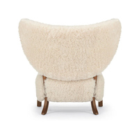 Fauteuil de salon moderne de luxe avec cadre en bois et revêtement en tissu, fauteuil d'appoint pour salon et chambre à coucher
