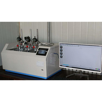 Equipo de Prueba de Punto de Suavidad Vicat (VST) ASTM D1525 ISO 306, Máquina de Prueba de Deformación Térmica de Plástico HDT ASTM D648 ISO 75