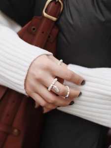 Boho Heil kristall und Perlen Perlen <span class=keywords><strong>ring</strong></span> Hand gefertigter Naturstein <span class=keywords><strong>ring</strong></span> Edelstahl Gold Silber Perlen Edelstein <span class=keywords><strong>ring</strong></span> für Frauen - Product Image 4