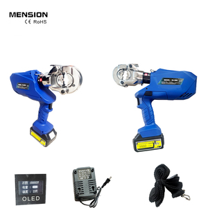 Herramienta de Prensado Hidráulica Portátil de Iones de Litio EZ-300 de 18 V CC y 5.0 Ah, Pantalla LED, <span class=keywords><strong>Prensa</strong></span> Hidráulica Eléctrica para <span class=keywords><strong>Terminales</strong></span> de Cobre - Product Image 4