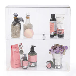 Organisateur <span class=keywords><strong>de</strong></span> stockage <span class=keywords><strong>de</strong></span> <span class=keywords><strong>comptoir</strong></span> <span class=keywords><strong>de</strong></span> boîte d'affichage acrylique verrouillable pour les objets <span class=keywords><strong>de</strong></span> <span class=keywords><strong>collection</strong></span> au détail et les modèles <span class=keywords><strong>de</strong></span> vitrine avec un design clair - Product Image 4