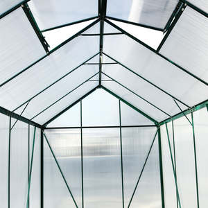 Invernadero Hidropónico Portátil <span class=keywords><strong>de</strong></span> 6x6 <span class=keywords><strong>Pies</strong></span> con Marco <span class=keywords><strong>de</strong></span> Aluminio Ecológico, Diseño Moderno, Fácil <span class=keywords><strong>de</strong></span> Montar, para Jardín o Patio Trasero - Product Image 5