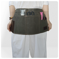 Tablier simple et élégant en toile cirée, résistant aux taches, pour restaurants, hôtels, cuisines, usage domestique et professionnel (entretien ménager)