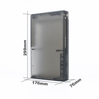 Boîtier de remplacement 3W en ABS transparent pour console de jeu rétro PS2 Fat (série 3xxxx) - Pièces de réparation personnalisables