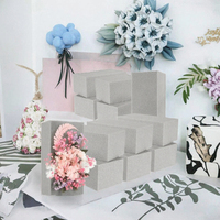 Fleurs séchées du fabricant, grand bouquet d'herbe de la pampa, dégradé crème champagne marron, plumes moelleuses, style bohème, réutilisable