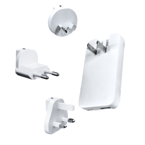 Cargador de Pared de Viaje GaN de 65W Ultrafino con USB-A y Tipo-C - Product Image 1