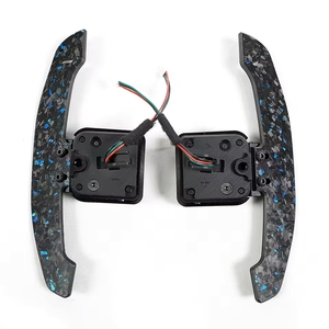 Palancas de cambio magnéticas de fibra de carbono auténtica para <span class=keywords><strong>Cupra</strong></span> - Product Image 1