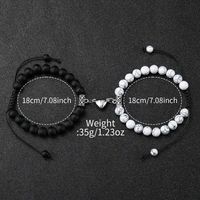 NYY Ensemble de 4 montres-bracelets à quartz pour couple, vente en gros, avec bracelet à perles en forme de cœur