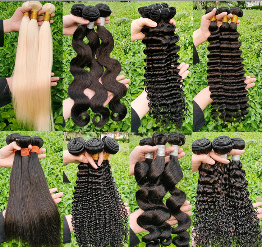 Faisceaux de cheveux