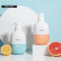 2024 Private Label Top Vente Éclaircissant Gel Douche Exfoliant Blanchissant Nettoyant pour le Corps pour les Soins du Corps